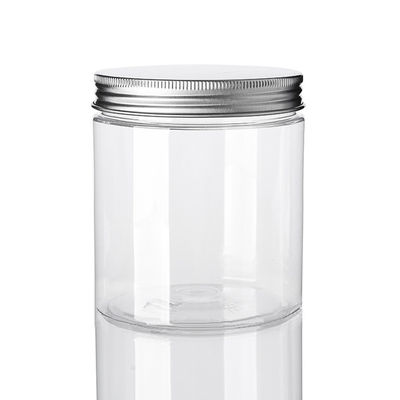 ظرف نگهدارنده ظرف 400 میلی لیتر شیشه پاک کن ظرف غذا کلوچه مهره چای شیشه پلاستیک PET