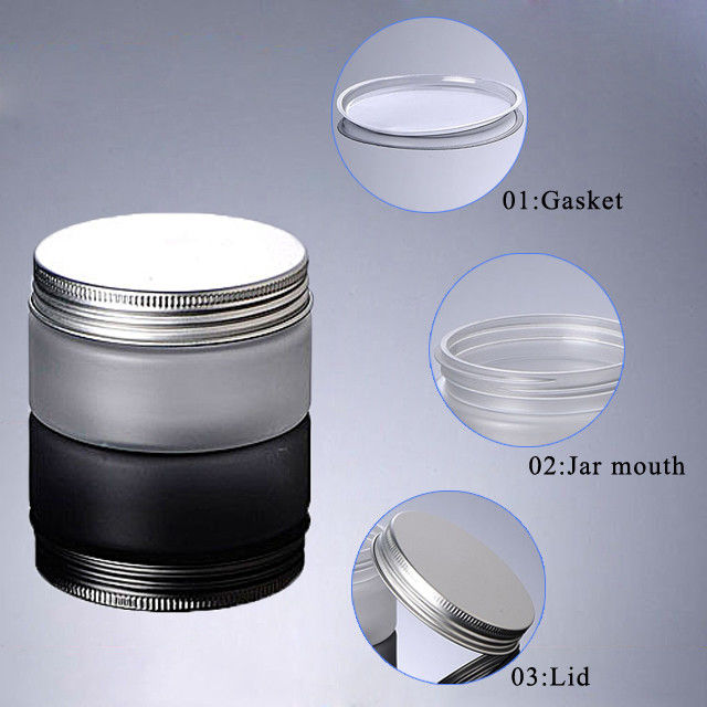 شیشه های بسته بندی پلاستیکی 3.3OZ دهان گسترده ای که برای مواد غذایی قابل شارژ است
