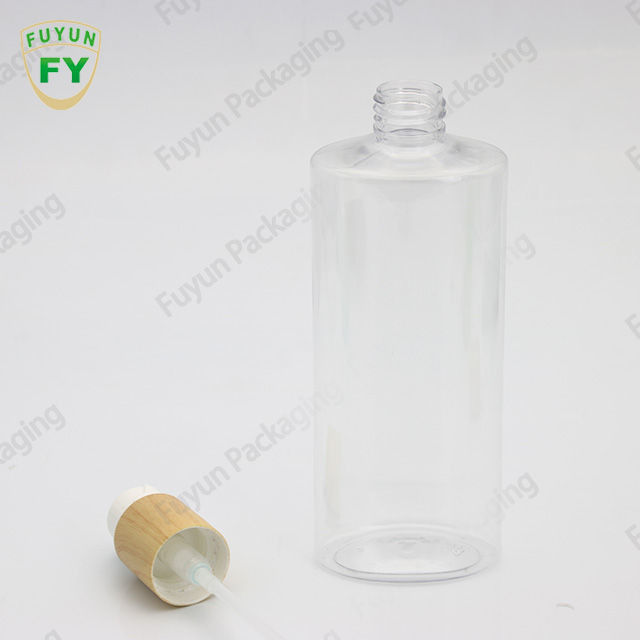 بطری شامپو Electroplate 200ml PlasticPet با پمپ لوسیون