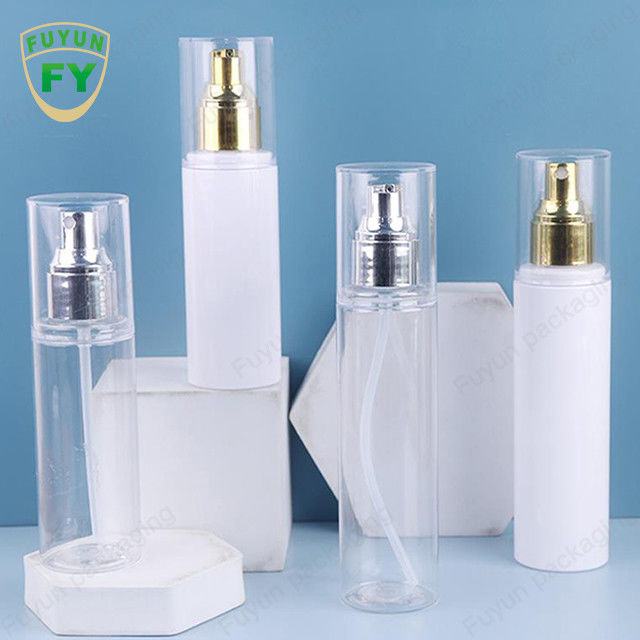 بطری اسپری پلاستیکی PET White Clear 30ml 50ml 100ml 120ml برای بسته بندی لوازم آرایشی و بهداشتی