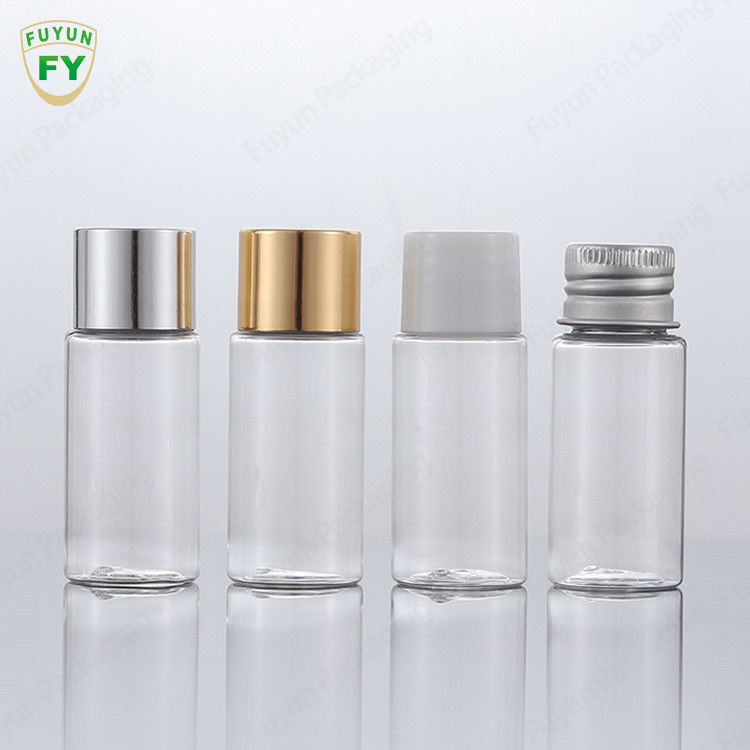 15ml 30ml 75ml بطری شیشه ای شیشه ای شیشه ای شفاف برای لوازم آرایشی دارویی