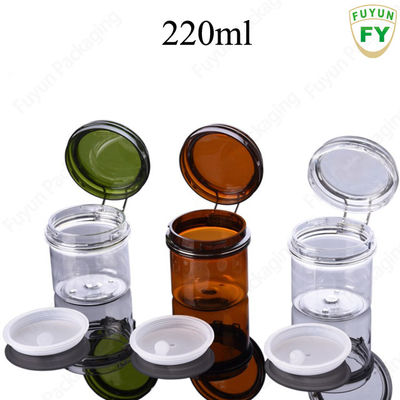 مواد غذایی درجه آشپزخانه پاک کننده ذخیره سازی حیوان خانگی پلاستیکی بی نظیر کوکی خالی عایق مهر و موم کلیپ شیشه های بالا