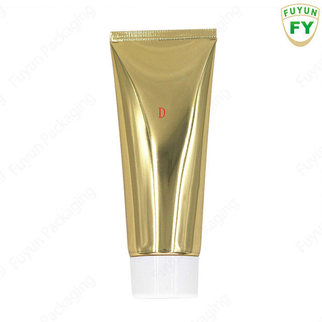 Cosmetic Gold 100ml Cream Tube لوله چاپ سفارشی گواهی SGS