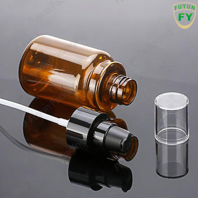 mini w55mm Fine Mist بطری های پلاستیکی قابل تعویض کوچک به شکل گرد