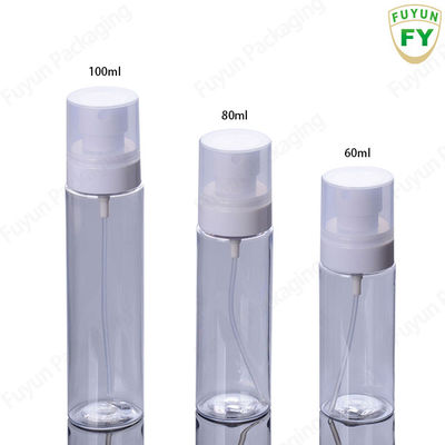 بطری های اسپری پلاستیکی و آرایشی پلاستیکی 3.4oz دستکاری سطح کروم