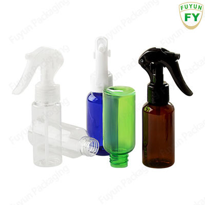بطری اسپری پلاستیکی سفید شفاف 50 میلی لیتری با درپوش ماشه نازل
