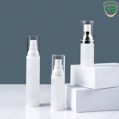بطری پلاستیکی کرم لوسیون بدون هوا 50 میلی لیتری خالی مسافرتی مینی وکیوم شفاف برای مراقبت از پوست