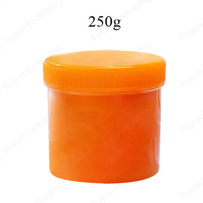 شیشه های بسته بندی پلاستیکی 250 گرمی ، شیشه های کرم آرایشی PP دوستدار محیط زیست