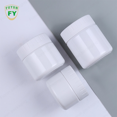 SGS 4.05oz PP درپوش پلاستیکی کرم شیشه برای بالم لب سایه چشم