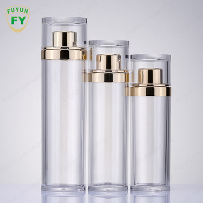 مجموعه شیشه ای بطری پمپ اسپری لوسیون اکریلیک سفارشی 30 میلی لیتری 100 میلی لیتری 120 میلی لیتری مراقبت از پوست