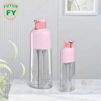 OEM Plastic Dyeing Pump Pump Bottle 300ML Chrome